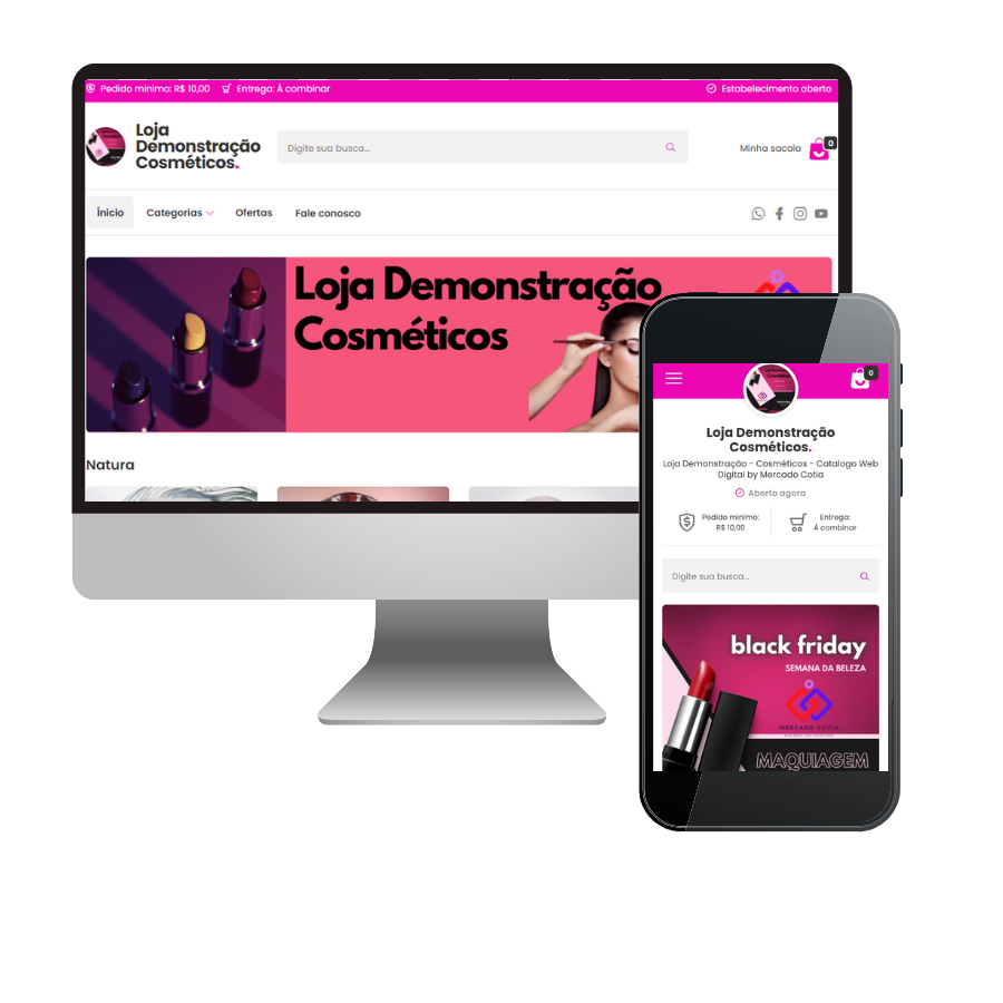 Demonstração Cosméticos 